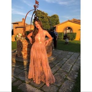showpo promenade maxi dress